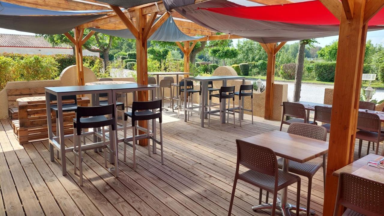 Logis Hotel Restaurant Le Clos Saint Loup Bram Buitenkant foto