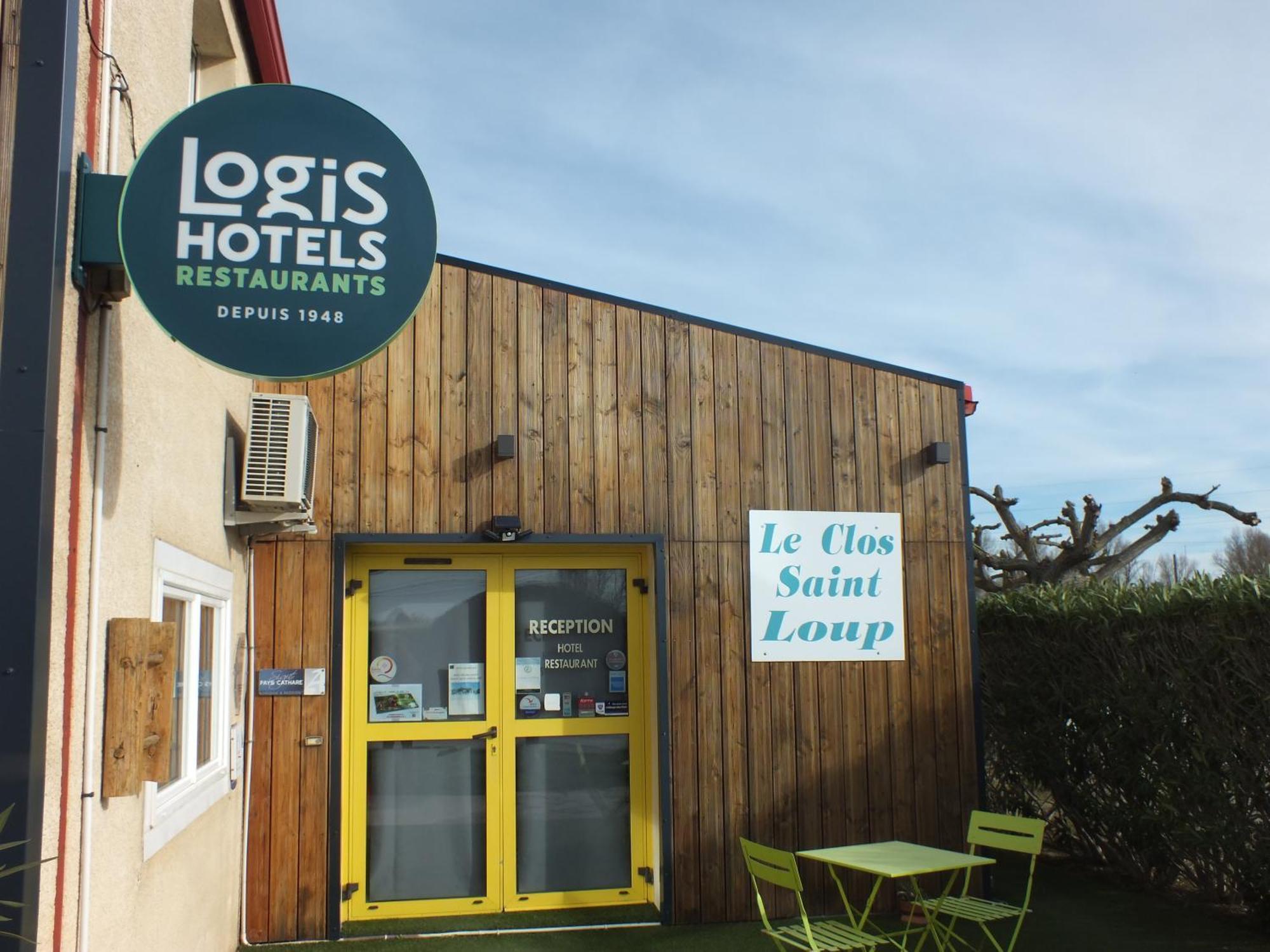 Logis Hotel Restaurant Le Clos Saint Loup Bram Buitenkant foto