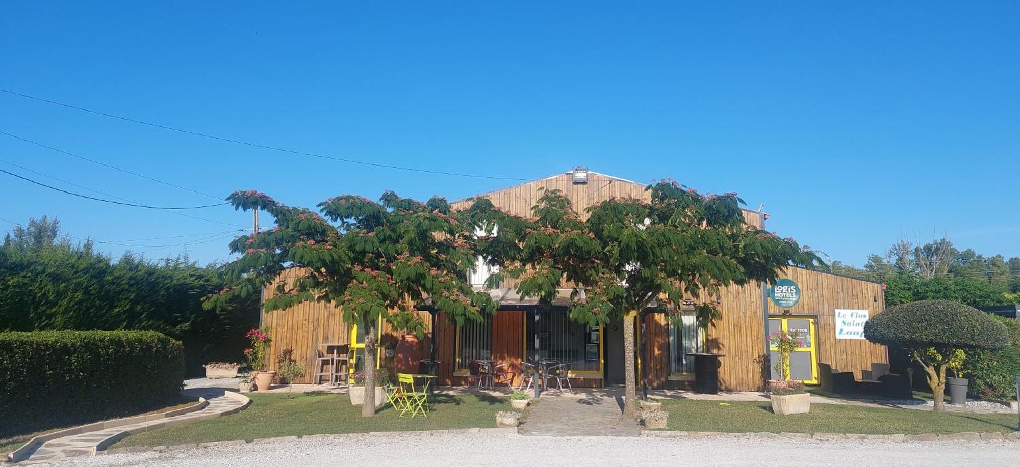 Logis Hotel Restaurant Le Clos Saint Loup Bram Buitenkant foto